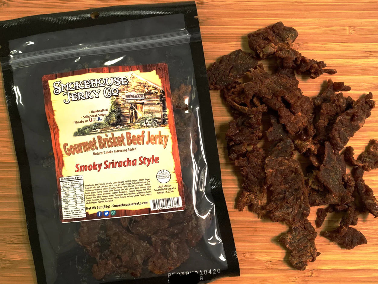 Smokehouse Smoky Sriracha Brisket Jerky