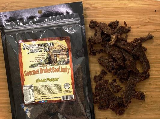 Smokehouse Ghost Pepper Brisket Jerky