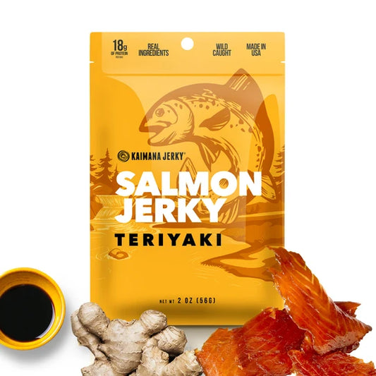 Teriyaki Salmon Jerky
