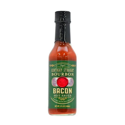 Kentucky Straight Bourbon Bacon Jalapeno Hot Sauce