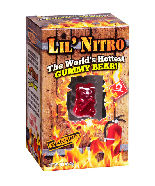 Lil' Nitro The World's Hottest Gummy Bear