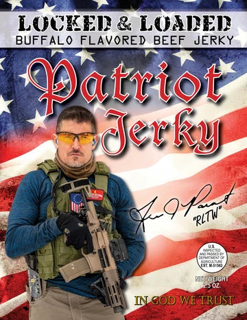 Patriot Jerky LOCKED & LOADED (BUFFALO FLAVORED)