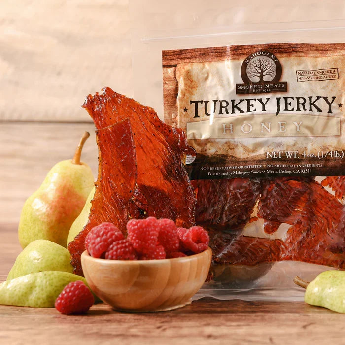 Mahogany Smoked Meats - Honey Turkey Jerky