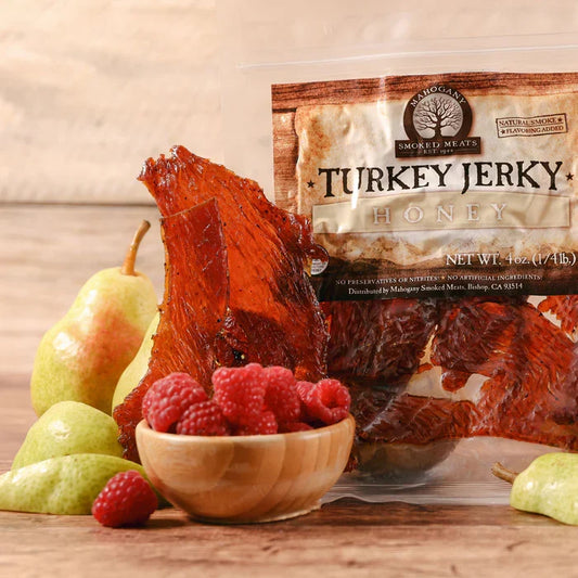 Mahogany Smoked Meats - Honey Turkey Jerky