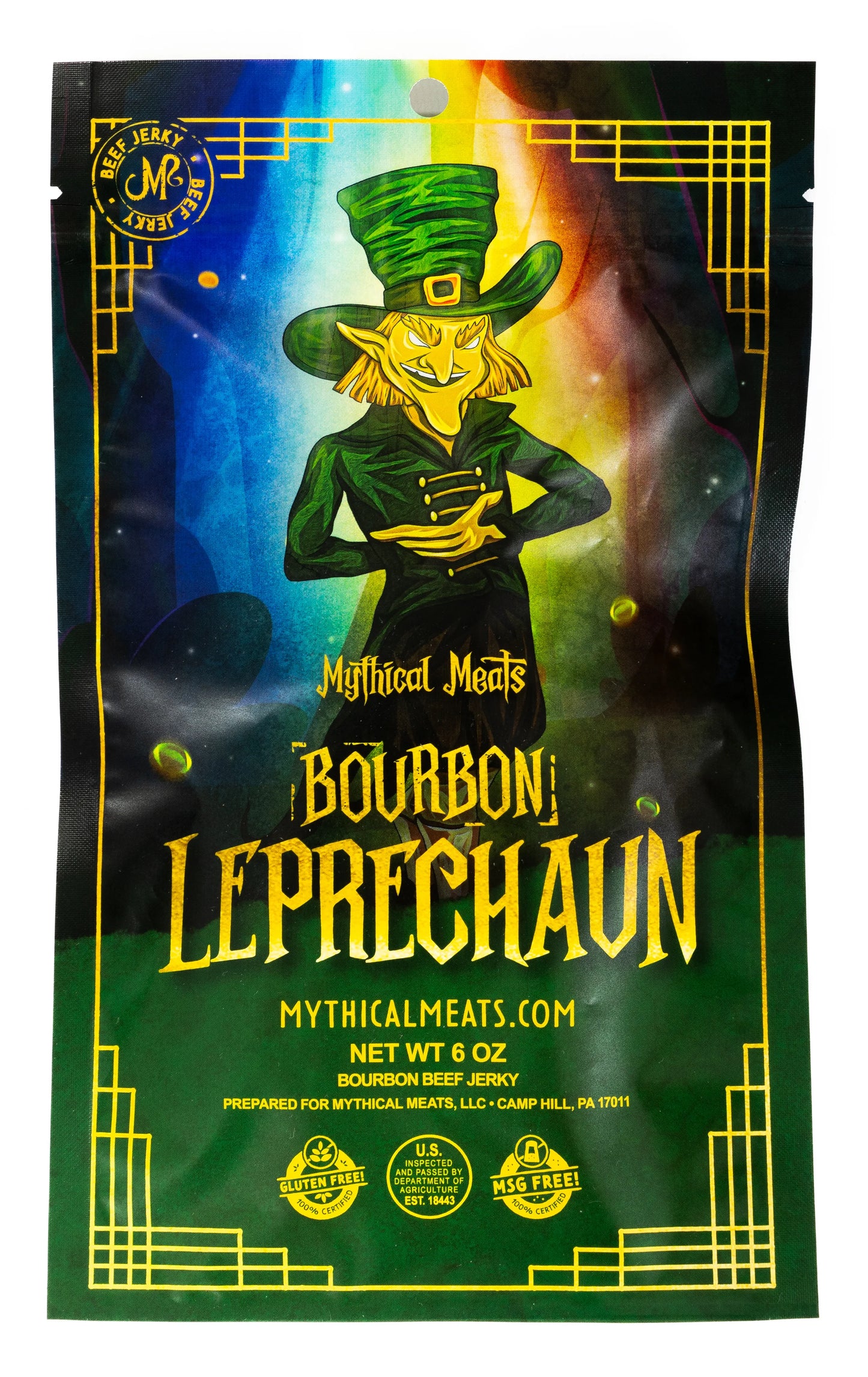 Mythical Meats Bourbon Leprechaun