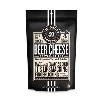 Beer Cheese Seasoned Pretzels
