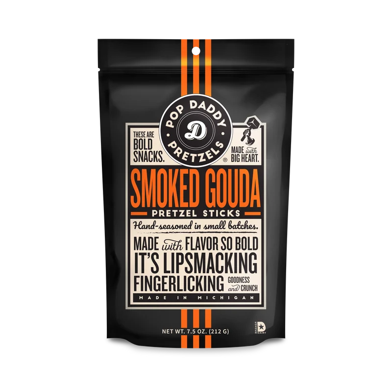 Smoked Gouda Seasoned Pretzels