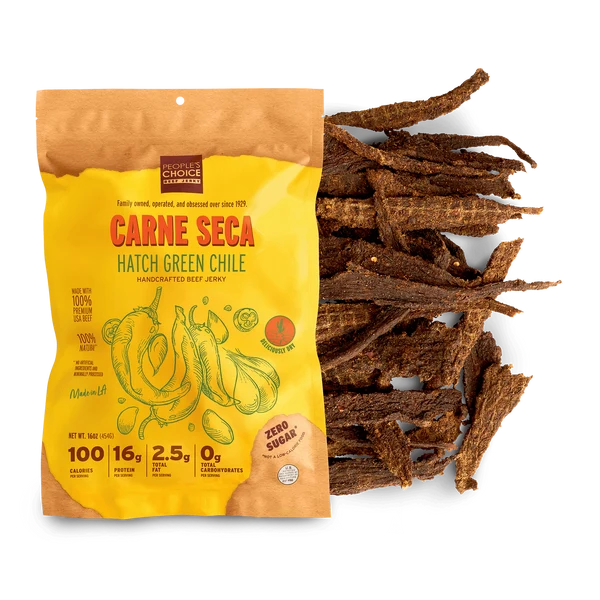 People's Choice Hatch Green Chile Beef Jerky