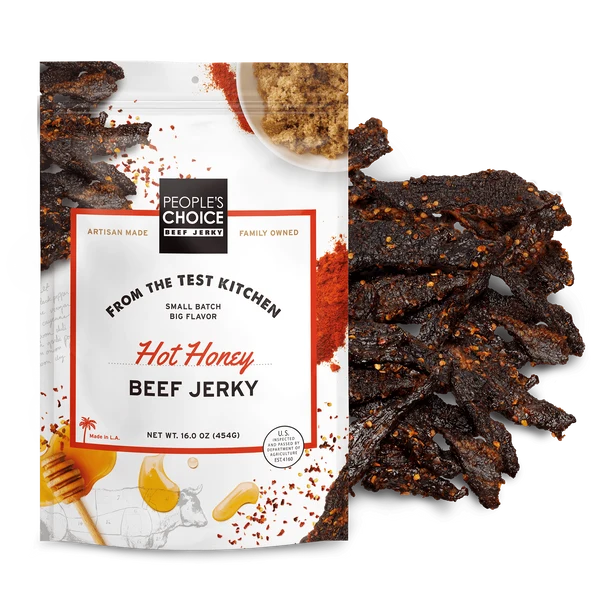 People's Choice Hot Honey Beef Jerky