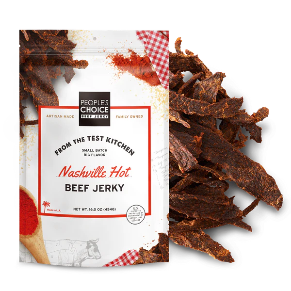 People's Choice Nashville Hot Beef Jerky