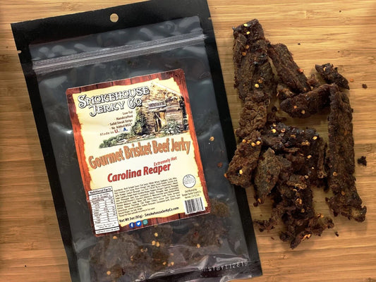 Smokehouse Carolina Reaper Brisket Jerky