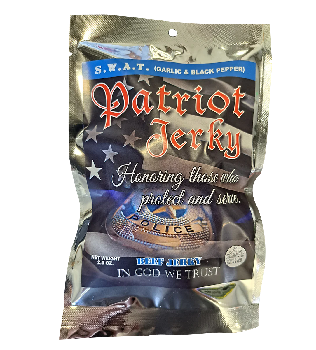 Patriot Jerky S.W.A.T. (Garlic & Black Pepper)