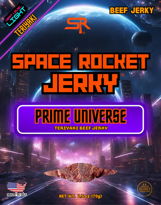 Space Rocket Teriyaki Beef Jerky (Prime Universe)