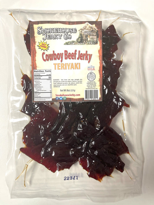 Smokehouse Teriyaki Cowboy Beef Jerky