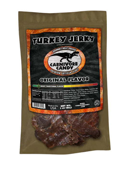 Carnivore Candy Original Turkey Jerky