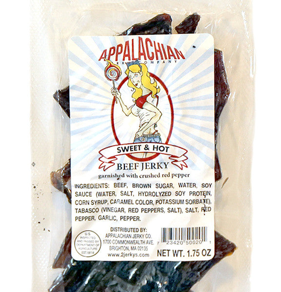 Appalachian Jerky Co. Sweet & Hot Jerky