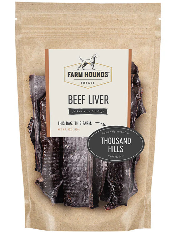 Farm Hounds Beef Liver Dog Treats