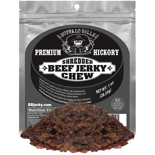 Buffalo Bill's Hickory Beef Jerky Chew (1 oz)