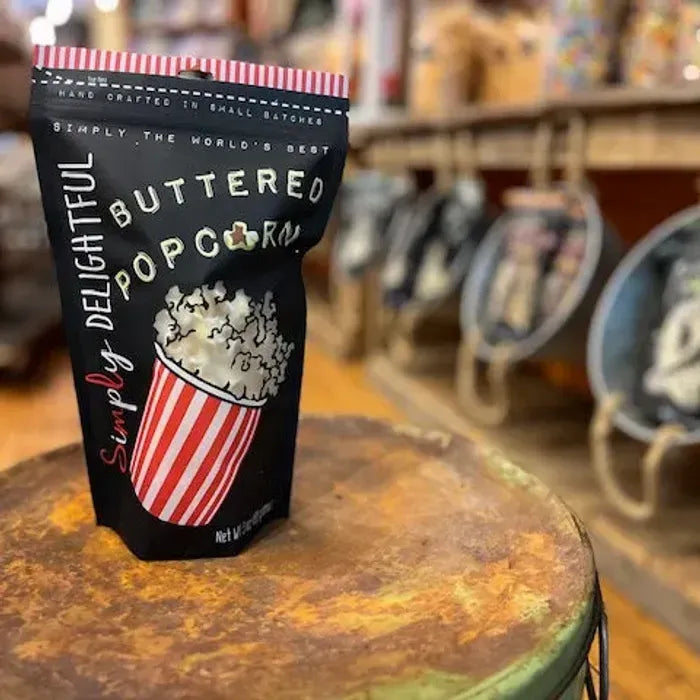 Simply Delightful Buttered Popcorn