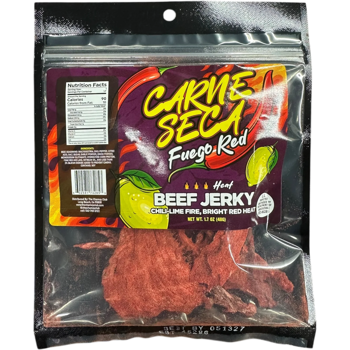 Carne Seca Fuego Red Beef