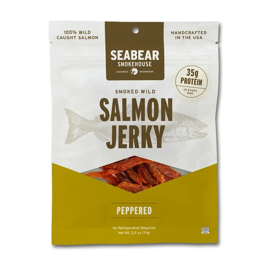 Seabear Peppered Salmon Jerky