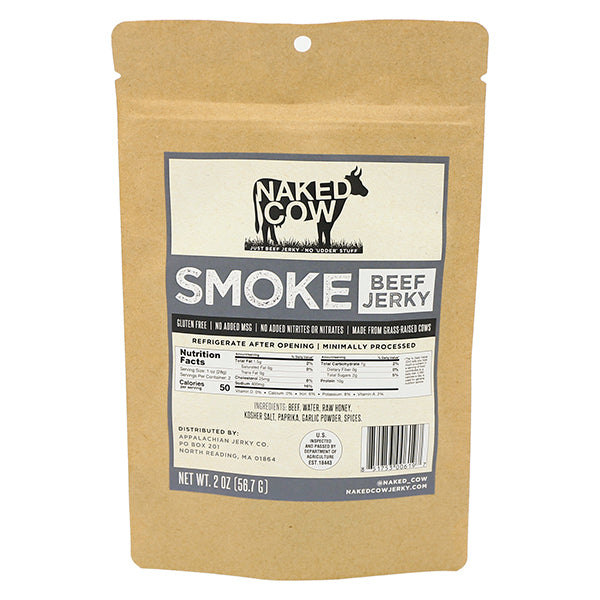 Naked Cow Smoke Beef Jerky