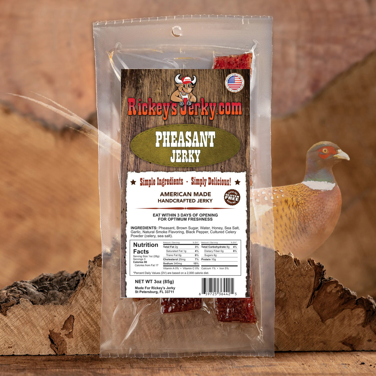 Rickey's Pheasant Jerky