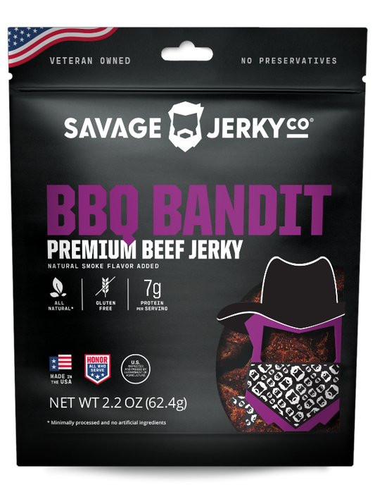 Savage BBQ Bandit Beef Jerky