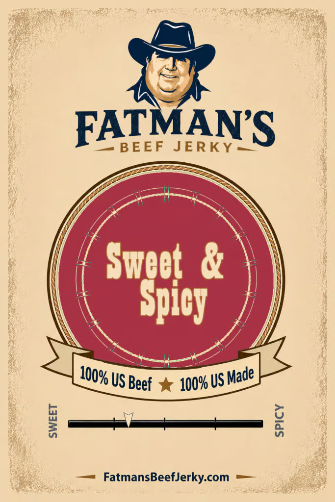 Fatman's Sweet & Spicy Beef Jerky