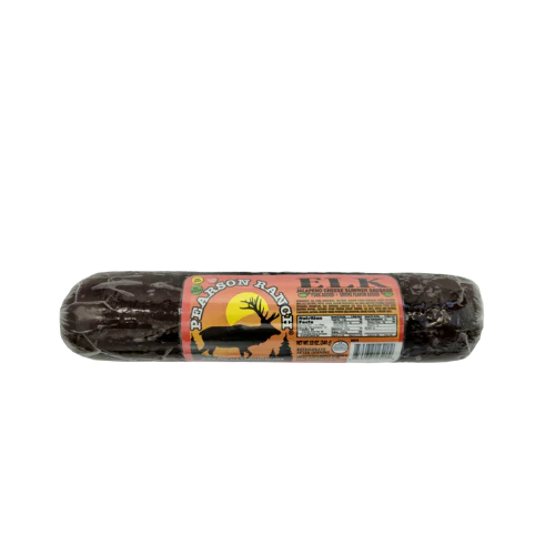 Pearson Ranch- Jalapeño & Cheese Elk Summer Sausage 12oz