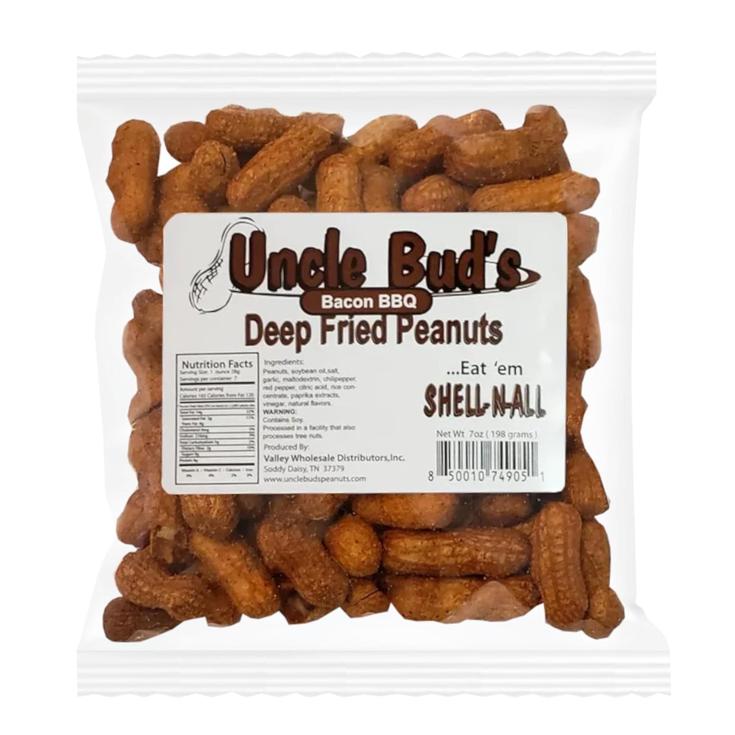 Uncle Bud's Deep Fried Peanuts- Bacon BBQ