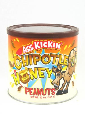 Ass Kickin' Chipotle Honey Peanuts