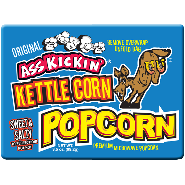 Ass Kickin' Kettle Corn Popcorn