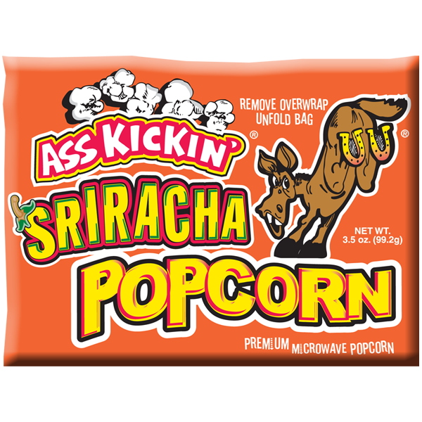 Ass Kickin' Sriracha Popcorn