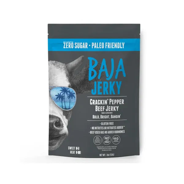 Baja Crackin' Pepper Beef Jerky