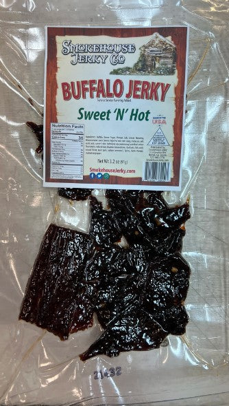 Smokehouse Sweet N' Hot Buffalo Jerky