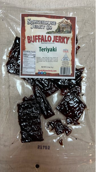 Smokehouse Teriyaki Buffalo Jerky