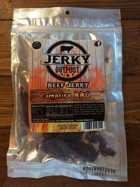 Jerky Outpost Campfire BBQ Beef Jerky