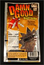 Damn Good Sweet & Spicy Beef Jerky (1.6 oz)