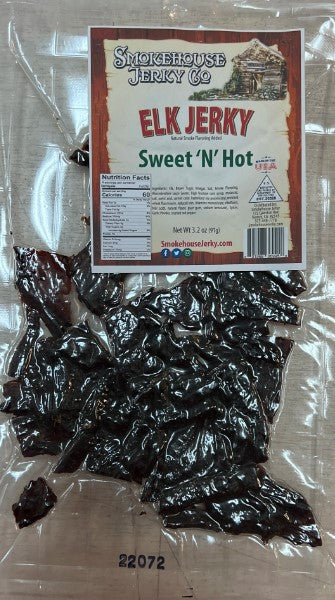 Smokehouse Sweet N' Hot Elk Jerky