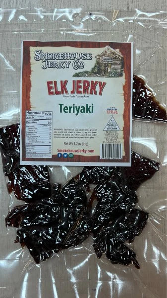 Smokehouse Teriyaki Elk Jerky