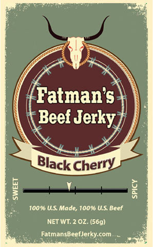 Fatman's Black Cherry Beef Jerky
