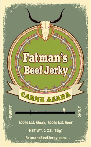 Fatman's Carne Asada Beef Jerky