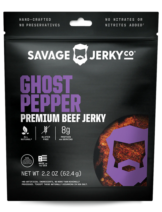 Savage Ghost Pepper Beef Jerky