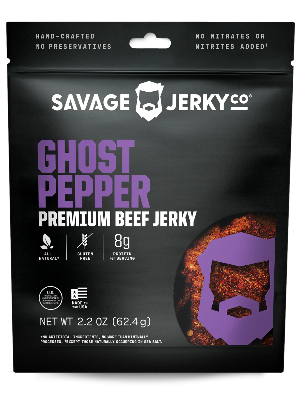 Savage Ghost Pepper Beef Jerky