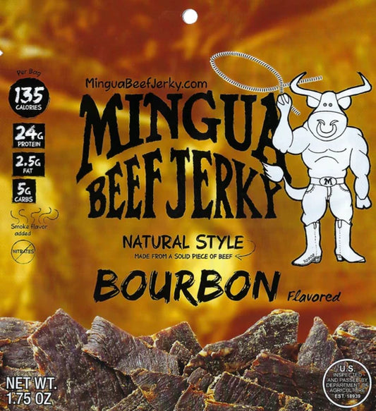 Mingua Bourbon Beef Jerky