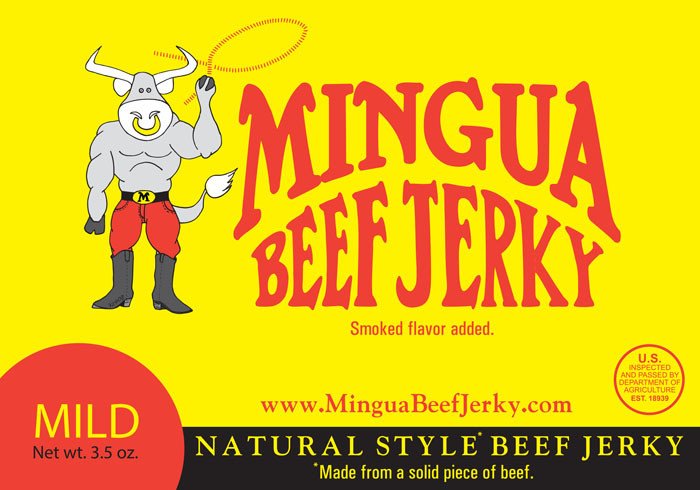 Mingua Mild Beef Jerky