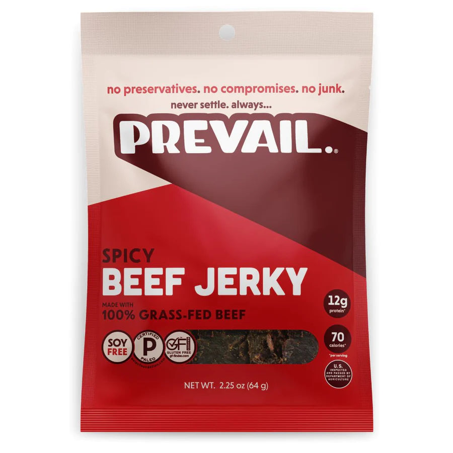 Prevail Spicy Beef Jerky