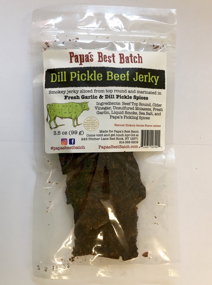 Papa's Best Batch Dill Pickle Beef Jerky Jerky Outpost