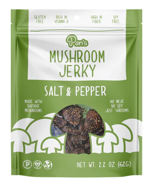 Pan's Mushroom Jerky Salt & Pepper